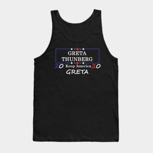 Greta Thunberg for president Tank Top